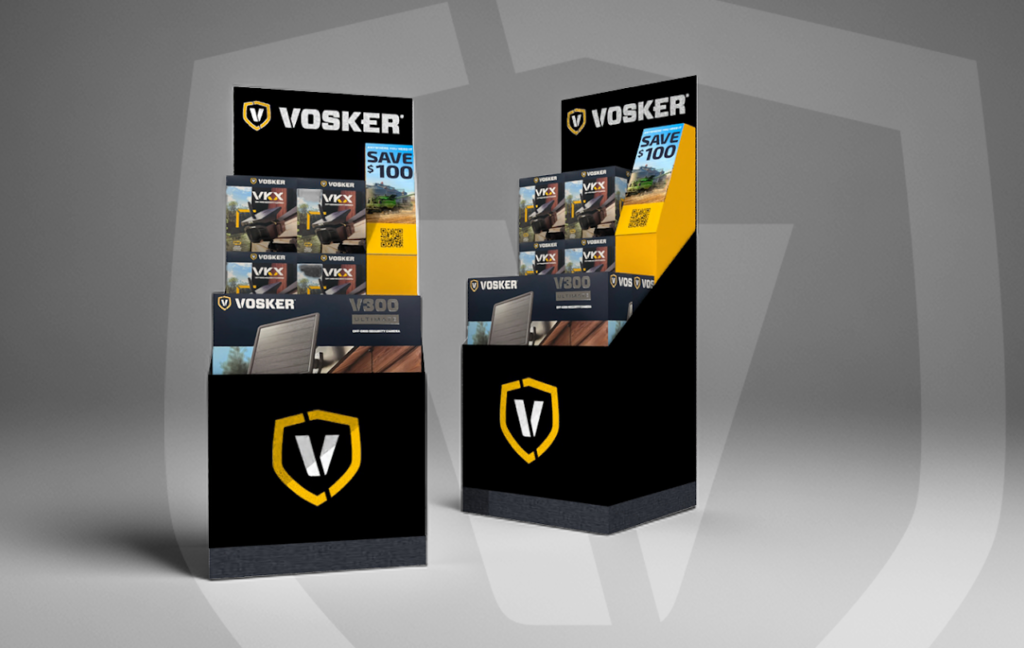Vosker brand 3D Rendering