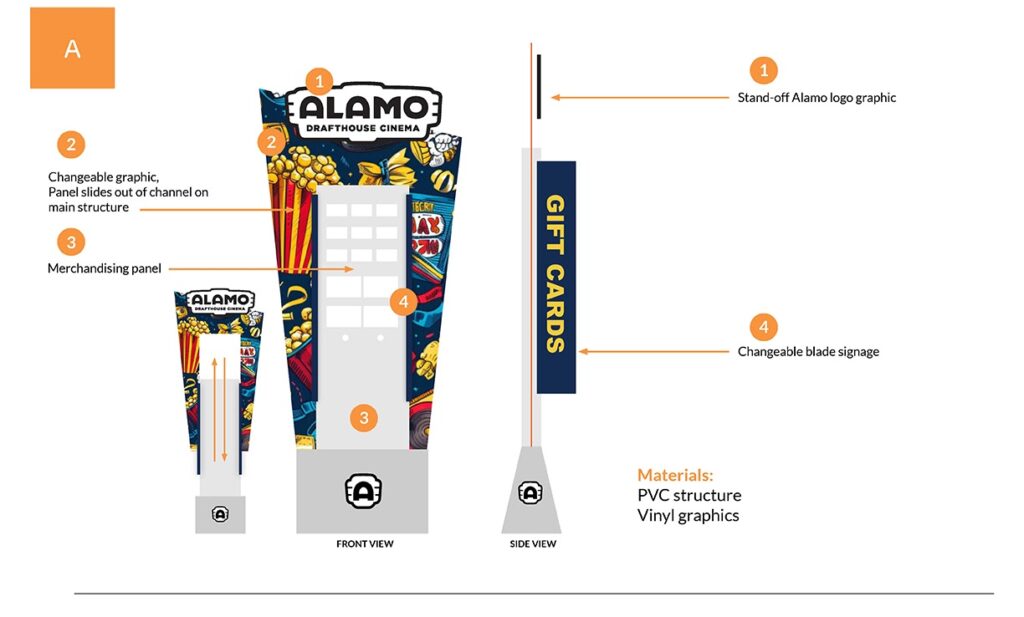 Alamo Drafthouse Display