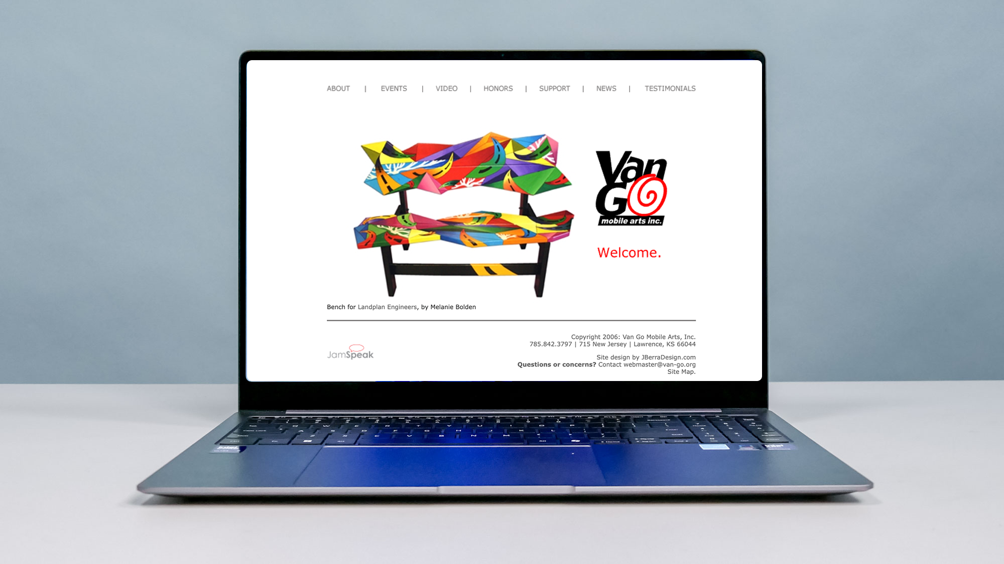 Van Go, Inc Legacy Website 2016